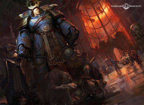 Marneus Calgar, Space Marine Art, Far Future, Warhammer 40k Art, Game Workshop, Warhammer 30k, Warhammer Art, Warhammer 40k Artwork, Uncanny X-men