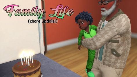 Family Life *CHORE UPDATE* | melunn on Patreon Sims 4 Parenthood Recolor, Sims 4 Chores Mod, Sims 4 Family Mods, Sims Gameplay, Sims 4 Piercings, Sims 4 Traits, Cc Folder, Sims 4 Family, Sims Packs