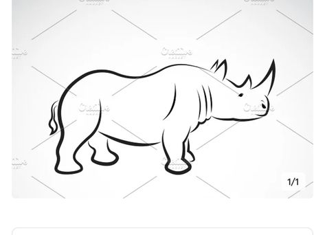 Rhino Drawing Simple, Ryan Tattoo, Rhino Painting, Rhino Tattoo, Rhino Art, Line Art Images, Aztec Tattoo, Dslr Background, Dslr Background Images