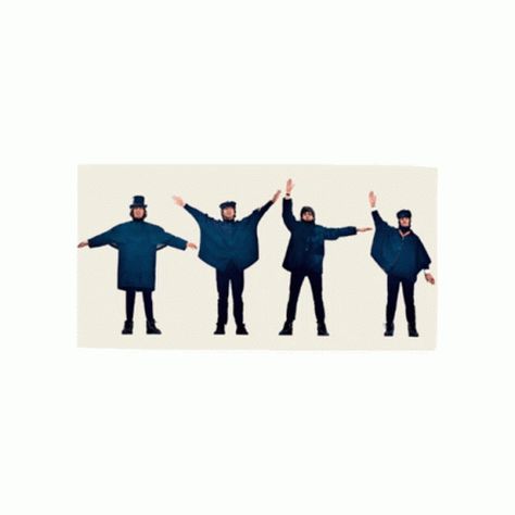 The Beatles Help Sticker - The Beatles Help Liverpool - Discover & Share GIFs Beatles Movie, Beatles Help, The Beatles Help, Beatles Poster, John Lennon Paul Mccartney, John Lennon Beatles, The Quiet Ones, Beatles Art, Ticket To Ride