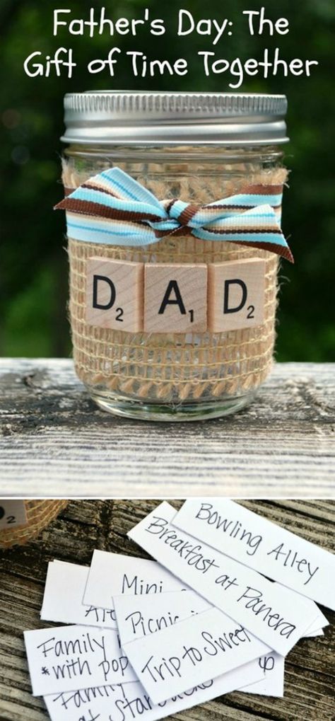 Sometimes gifts aren’t very much but meant the most. Check out this Father’s Day Gift of Time  and Father's Day Craft Ideas on Frugal Coupon Living. Homemade Gifts For Dad, Homemade Fathers Day Gifts, Cadeau Parents, Diy Father's Day Gifts, Cool Fathers Day Gifts, Father's Day Diy, Cadeau Diy, Dad Day, Scrabble Tiles