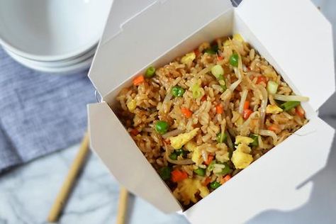 Garlic Rice Recipes, Nasi Goreng Recipe, Mushroom Rice Recipes, Easy And Healthy Recipes, Garlic Rice, Rice Box, Easy Rice Recipes, Dinner On A Budget, Fried Rice Recipe