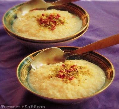 Shir Berenj, Persian Cookies, Food Persian, Milk Rice Pudding, Ramadan Cookies, Arabisk Mat, Persian Food Iranian Cuisine, Rice Puddings, Persian Desserts