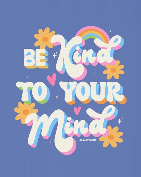 May is Mental Health Awareness Month, and here’s a little reminder: Be kind to your mind.🩷🧠✨ It’s okay to not be okay, it’s okay to prioritize your mental well-being, to take breaks. Mental health goes beyond just this month, it’s an on going journey. What’s something you do to prioritize your mental health? #MentalHealthAwareness #bekindtoyourself #mentalhealthquotes #handlettering #artlicensing #ladieswhodraw #drawingletters #letteringartists Mental Health Matters, You Matter, One day at... Back To School Mental Health, Mental Heath Inspired, Mental Health Vision Board, Mental Health Board, Mindfulness Reminders, Reminder Mental Health, Mental Health Inspiration, Mental Health Activities, Quotes Health