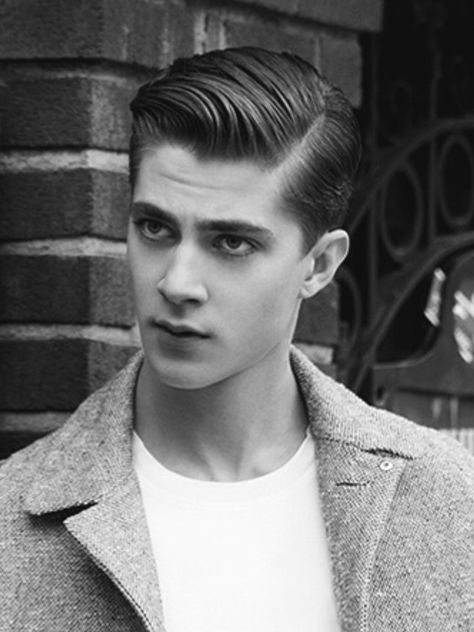 50s Mens Hair, 60s Hairstyles Men, Mens 50s Hairstyles, Vintage Hairstyles For Men, 50s Hairstyles Men, Gentleman Haircut, Musical Hair, 60s Hair, 50s Hairstyles