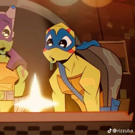 Rottmnt Leo And Donnie Screenshots, Rottmnt Christmas Pfp, Rottmnt Pfp, Rise Leo, Mestre Splinter, Rottmnt Leo, Leonardo Ninja Turtle, Turtle Tots, Leonardo Tmnt