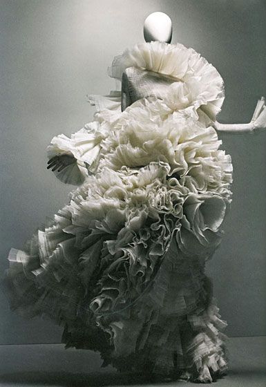 Alexander McQueen; Savage Beauty Exhibit at Met Alexander Mcqueen Savage Beauty, Sculptural Fashion, Alexander Mcqueens, Savage Beauty, Mcqueen Fashion, 3d Fashion, Creation Couture, Fashion Costume, Mode Inspiration