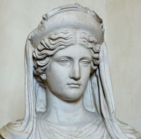 Schrödinger’s Mother in Heaven – John Larsen Demeter Sculpture, Goodnotes Elements, Sculpture Reference, Greek Mythology Statue, Mother In Heaven, Greek Goddesses, Zeus And Hera, Greek Pantheon, Sculpture Head