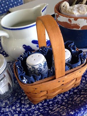 Longaberger Baskets Repurposing, Decorating With Longaberger, Longaberger Basket Ideas, Decorate With Baskets, Basket Makeover, Basket Collection, Cottage Decorating, Longaberger Baskets, Guest Hand Towels