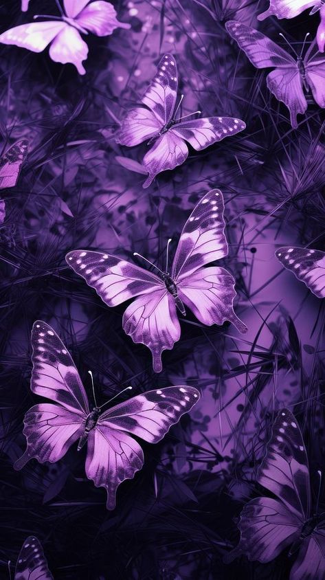 Purple 1 butterfly background backgrounds petal plant. | free image by rawpixel.com Lilac Wallpaper Iphone, Butterfly Phone Wallpaper, Black And Purple Background, Lilac Wallpaper, Butterflies Wallpaper, Purple Butterfly Wallpaper, Black And Purple Wallpaper, Purple Wallpapers, Purple Aesthetic Background