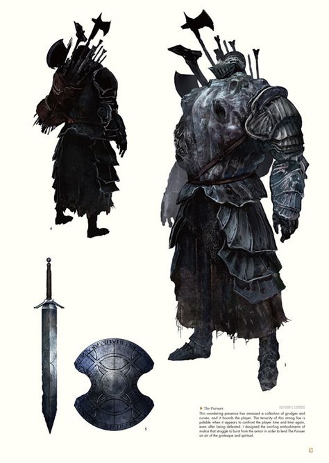 Dark_Souls_II_Design_Works_ ★ || CHARACTER DESIGN REFERENCES™ (https://www.facebook.com/CharacterDesignReferences & https://www.pinterest.com/characterdesigh) • Love Character Design? Join the #CDChallenge (link→ https://www.facebook.com/groups/CharacterDesignChallenge) Share your unique vision of a theme, promote your art in a community of over 40.000 artists! || ★ Dark Souls Armor, Dark Souls Design, Dark Souls Concept Art, Concept Art Books, Dark Souls Wallpaper, Dark Souls Artwork, Dark Souls 2, Demon Souls, Concept Art World