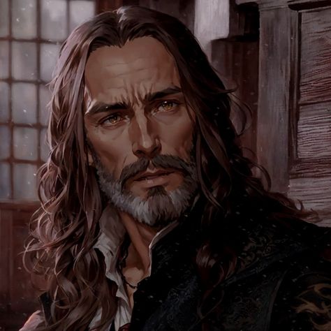 King Character Art, Dm Resources, Men With Grey Hair, Fantasy Wizard, Dnd Dragons, Fantasy Stuff, Character Inspiration Male, Roleplay Characters, Human Male