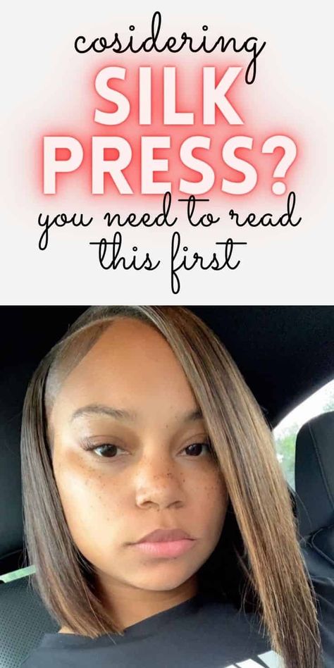 Straightening Hair Tips, Silk Press On Natural Hair, Silk Press Hair, 2023 Bob, Bob Haircuts For Black Women, Thick Natural Hair, Pressed Natural Hair, Straightening Natural Hair, Silk Press Natural Hair