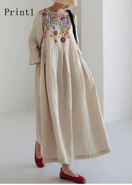 Pocket Dresses, Tulle Dresses, Long Linen Dress, Sweet Lady, Embroidered Tulle, Printed Cotton Dress, Sweetheart Dress, Loose Fitting Dresses, Spring Fabric