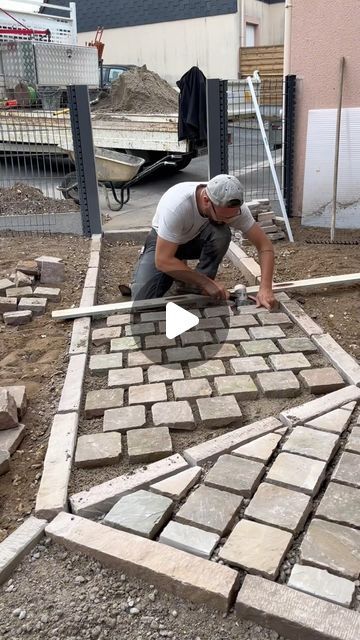 Tuscan Backyard, Paver Designs, Paving Design, Brick Walkway, Concrete Footings, St Pierre, August 9, Instagram Pose, Permaculture