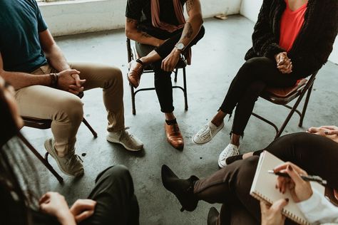 Diverse people in a rehab session | premium image by rawpixel.com / McKinsey Alcohol Rehabilitation, Alcohol Use Disorder, Diverse People, Rehab Center, Group Therapy, Behavioral Therapy, Atlanta Ga, Atlanta, Benefits