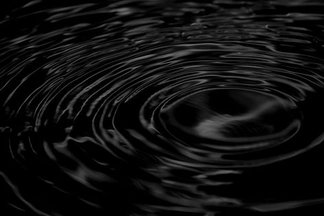 Water Ripples Black And White, Black Water Painting, Black Ooze Aesthetic, Black Liquid Aesthetic, Black Water Aesthetic, Dark Water Aesthetic, Sludge Monster, Black Sludge, Blk Water