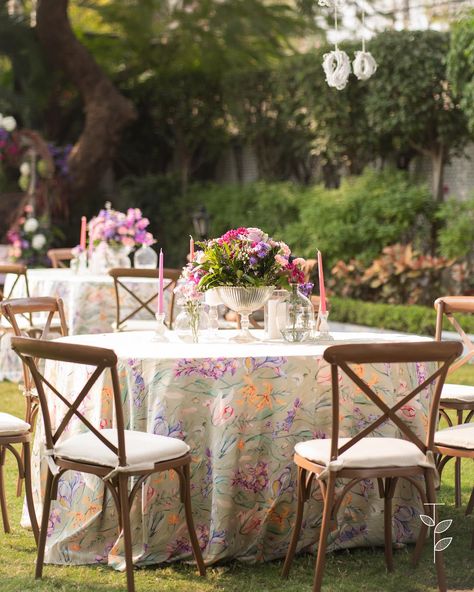 An afternoon full of love and lavender 💜 The Lavender Soirée Anahita + Karan Bhopal Design, Decor and Flowers @thepetiteproject_ With @shanijshabu Wedding Planning @riwaazerishte 📸 @shwetarane.in #lavender #afternoonsoiree #lavendersoirée #floristofinstagram #floraldesign #flowerstagram #gardenparty #gardenwedding #weddingdecor #weddinginspiration #weddingdecorinspiration #weddings #aesthetics #artofinstagram Round Table Seating, Flower Styling, Afternoon Wedding, Dream Wedding Decorations, Event Decorations, Table Arrangement, Wedding Decor Inspiration, Event Food, Full Of Love