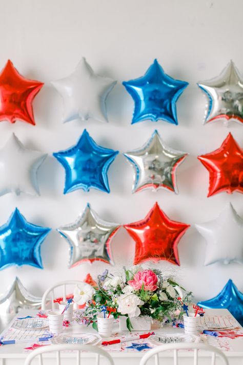 4th Of July Photo Backdrop, 4th Of July Gender Reveal Party, Fourth Of July Backdrop, 4th Of July Backdrop, 4th Of July Pool Party, Cute Pool Floats, Kids 4th Of July, Patriotic Wedding, Usa Party