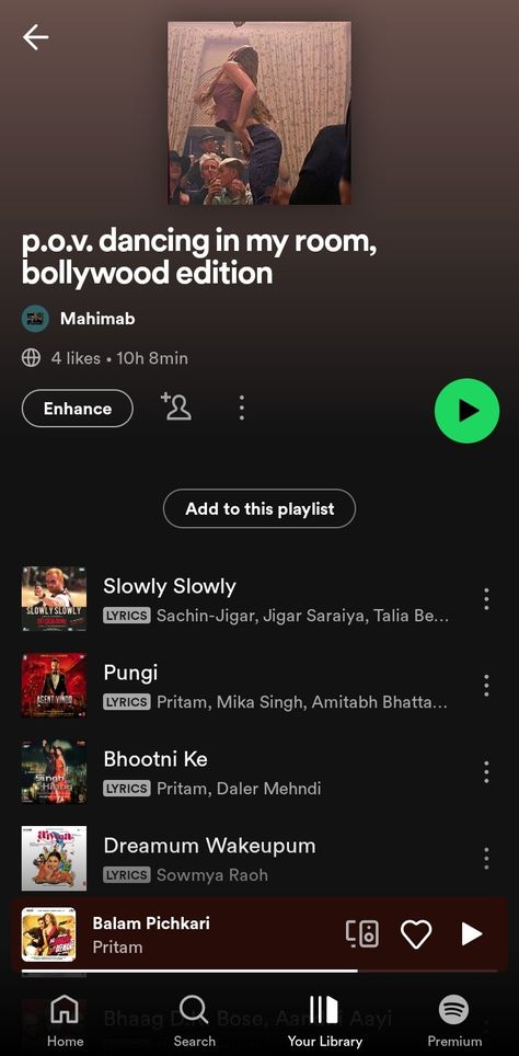 Dancing playlist spotfiy bollywood spotify recommendations party songs club songs Indian Songs Playlist, Dance Playlist Names, Bollywood Spotify Playlist, Bollywood Playlist Names, Spotify Bollywood, Desi Playlist, Bollywood Playlist, Dancing Playlist, Spotify Recommendations