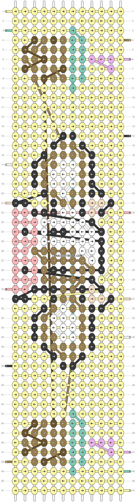 Cow Bracelet Pattern, Cow Alpha Pattern, Calf Animal, Alpha Bracelets, Bubble Drink, Bracelet Stuff, Boba Milk Tea, String Bracelet Patterns, Boba Milk