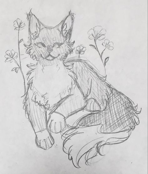 Sketchbook Pages Inspiration, Cat Drawing Tutorial, Cats Art Drawing, I Name, Warrior Cats Fan Art, Warrior Cat Drawings, Cat Sketch, Animation Art Sketches, Warrior Cats Art