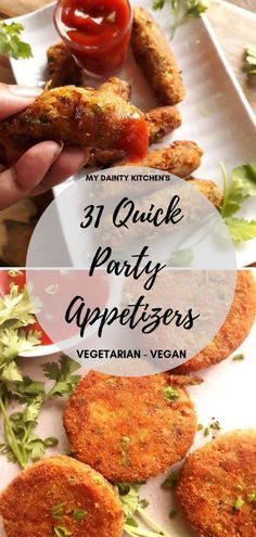 31 Easy & Quick Veg Party Appetizers - My Dainty Kitchen #appetizer, #partyappetizer, #quickappetizer, #vegappetizer, #veganappetizer, #easysnack, #partysnacks Vegetarian Party Appetizers, Bruschetta Board, Quick Party Appetizers, Easy Indian Appetizers, Veg Starter Recipes, Veg Appetizers, Veg Snacks, Indian Appetizers, Healthy Food Habits