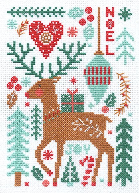 Scandinavian Christmas Cross Stitch, Scandinavian Cross Stitch Patterns, Christmas Stitching, Holiday Cross Stitch Patterns, Nordic Winter, Winter Embroidery, Stitch Stuff, Holiday Cross Stitch, Cross Stitch Christmas