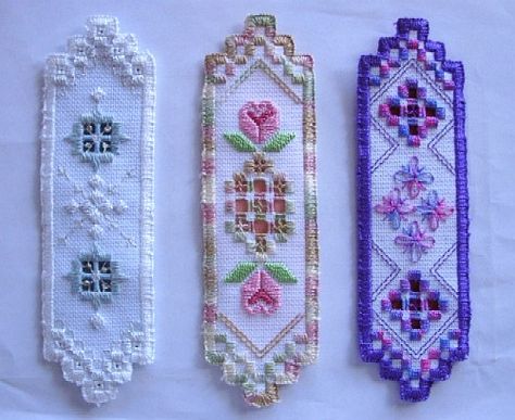 Sew in Love: Hardanger Drawn Thread, Hardanger Embroidery, Cross Stitch Bookmarks, Card Pattern, Learn Embroidery, Types Of Embroidery, Sew In, Embroidery Tutorials, Embroidery Techniques