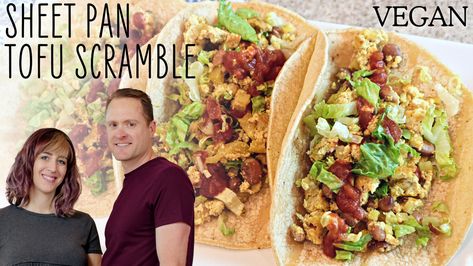 This Sheet Pan Tofu Scramble may be the easiest, tastiest, and most filling breakfast recipe that could be enjoyed anytime of day! It is a new favorite and staple of the Well Your World community! There has never been a better combination of starches, veggies, and flavors! Not to mention, this recipe is completely whole food plant-based and free from salt, oil, and sugar! Pan Tofu, Well Your World, Bowl Dinners, Nachos Vegan, Filling Breakfast Recipes, Tofu Scramble Vegan, Vegan Oil Free, Vegan Nachos, Wfpb Recipes