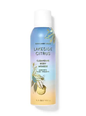 Lakeside Citrus Cleansing Body Mousse | Bath & Body Works Citrus Bath, Body Mousse, Body Cleanse, Fresh Skin, Bath Body Works, Body Spray, Shower Gel, Bath And Body Works, Body Works