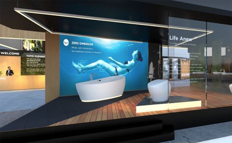 TOTO's Virtual Showroom - TotoUSA.com Virtual Showroom, Public Restroom, Toilet Design, The New Normal, Toilet Bowl, Immersive Experience, Experiential, Virtual Tour, New World