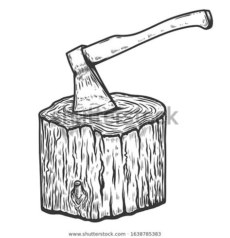 Find Illustration Lumberjack Ax Wooden Deck Engraving stock images in HD and millions of other royalty-free stock photos, illustrations and vectors in the Shutterstock collection.  Thousands of new, high-quality pictures added every day. Lumberjack Art, Log Drawing, Find Illustration, Wooden Deck, Wooden Sheds, Sales Image, Wooden Decks, Quality Pictures, Class Ideas