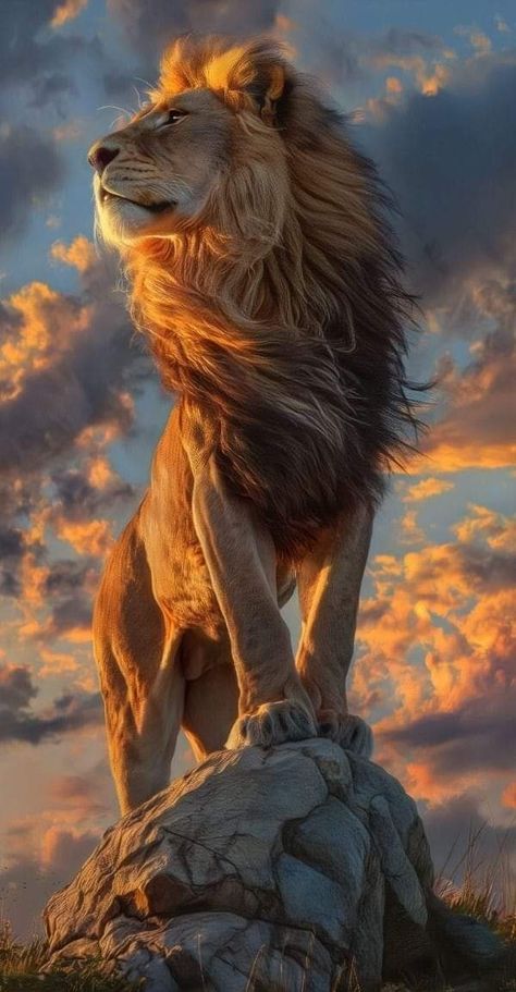 Lion Spirit Animal, Lion Art Tattoo, Lion Artwork, Lion Photography, Lions Photos, Spirit Animal Art, Lion Wallpaper, Wild Animals Pictures, Lion Painting