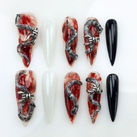 Get ready to haunt in style with our Halloween Collection! 🎃👻 From eerie cat eye gels to spooky claws, these designs are perfect for your ultimate Halloween look. Shop now and slay the season -- #donailsar #pressonnails #halloweennails #cateyegel #pressons #nails Evil Nails, Pressons Nails, Fear Factor, Cat Eye Gel, Halloween Looks, Girls World, The Fear, Halloween Nails, Resident Evil