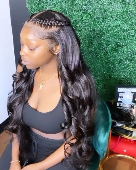 Las Vegas Prom, Vegas Prom, Hair Clip Unique, Big Steppa, Vegas Hair, Birthday Style, Frontal Wig Hairstyles, Sew In Hairstyles, Birthday Hairstyles