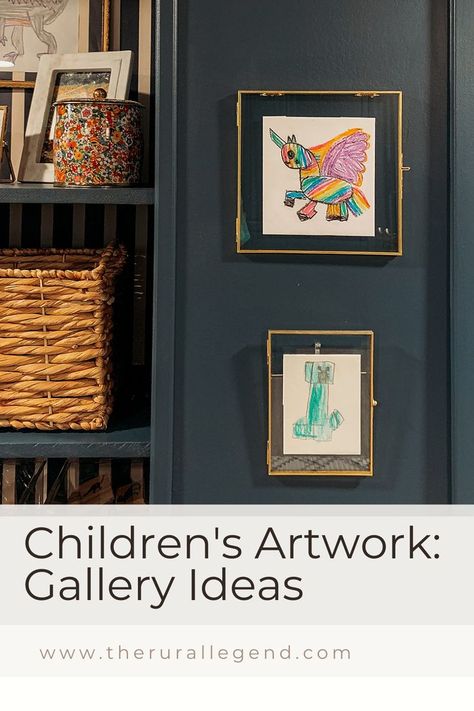 framed artwork, children's drawings, art supplies Shelving Storage Ideas, Art And Craft Storage, Art Gallery Display, Craft Storage Ideas, Crafts Storage, Craft Storage Solutions, Arts And Crafts Storage, Laundry Cabinets, Shelving Storage