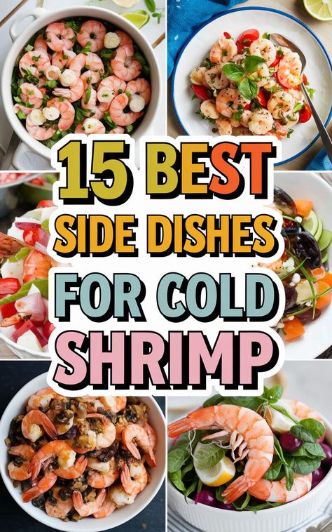 🍤🥗 Discover the perfect side dishes to serve with cold shrimp! #shrimpsalad #yum Sides For Shrimp Cocktail, Side Dishes For Shrimp Dinners, Sides With Shrimp, Shrimp Sides, Sides For Shrimp, What To Serve With Shrimp, Grilled Shrimp Seasoning, Grilled Shrimp Marinade, Shrimp Side Dish