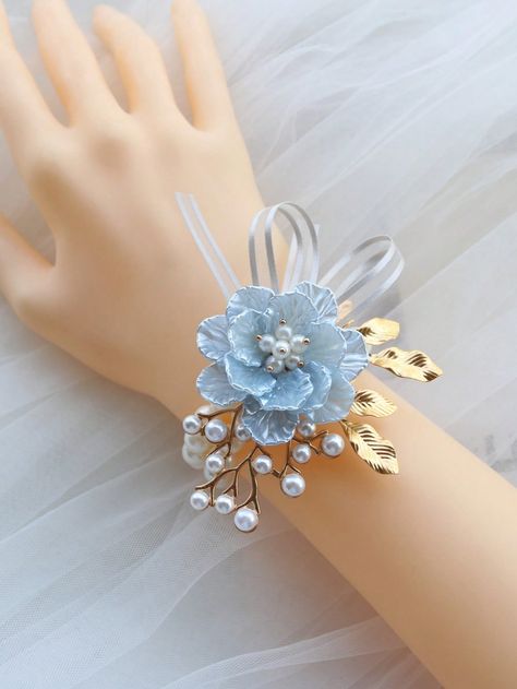 Blue Basics Collar  ABS   Embellished   Wedding & Event