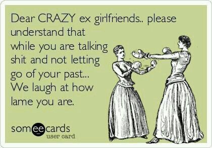 Crazy Ex Girlfriend, Ex Friends, Crazy Ex Girlfriends, Crazy Ex, Facebook Profile, Ex Boyfriend, Someecards, Letting Go, Let It Be