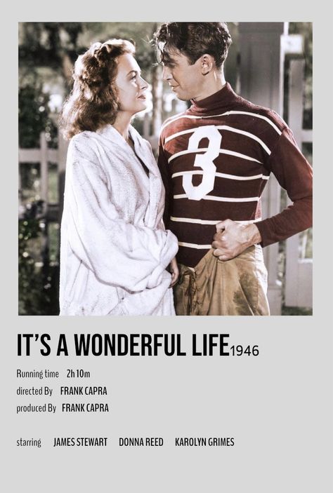 Wonderful Life Movie, Classic Movie Quotes, It’s A Wonderful Life, Life Movie, Frank Capra, It's A Wonderful Life, Donna Reed, Wonder Land, Iconic Movie Posters