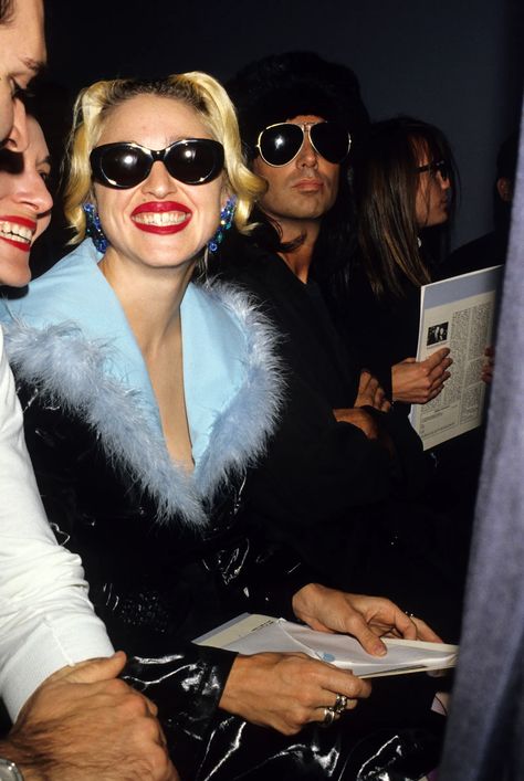 30 Joyful Photographs Of Paris Fashion Week In The ’90s | British Vogue 90s Paris, 90s Fashion Show, Veronica Webb, Fashion Through The Decades, Victoire De Castellane, Madonna Photos, Lou Doillon, Carla Bruni, Steven Meisel