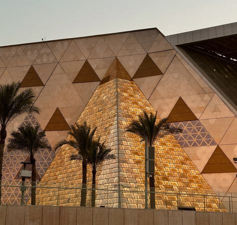 https://www.archdaily.com/1015023/exploring-the-grand-egyptian-museum-through-photography-bridging-past-and-present-in-cairo/6604702eac596f0cf43c39fa-exploring-the-grand-egyptian-museum-through-photography-bridging-past-and-present-in-cairo-photo Grand Egyptian Museum, Egypt Museum, World Photography Day, Egyptian Museum, Ancient Egypt History, Rooftop Design, Rose Gold Wallpaper, Ancient Egypt Art, Public Architecture