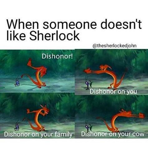 Dishonor On Your Cow, Spiritual Animal, Sherlock 3, Dishonored, When Someone, The Live, Breaking News, Spirituality, Entertainment