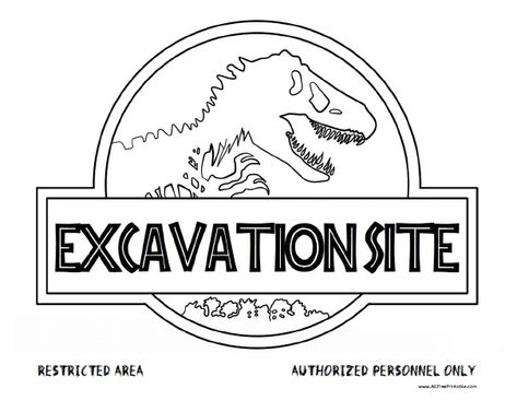 Free Printable Dinosaur Excavation Site Sign. Free Printable Dinosaur Excavation Site Sign for fun kids dinosaur dig up day. Recently I had an excavation day for the kids so I did a sign for the ocation. You can buy Dino Eggs Dig Kits, Fossil Dig Kits or other excavation kits for a birthday or educational purpose. This Dinosaur Excavation Site Adopt A Dinosaur Printable Free, Hawkins Sign, School Zone Sign, Dinosaur Excavation, Dinosaur Preschool, Excavation Site, Dino Dig, Dinosaur Dig, Dinosaurs Preschool