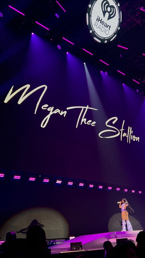 Megan Thee Stallion at iHeart radio music festival Pink Megan Thee Stallion Aesthetic, Megan Thee Stallion Concert Outfit, Meg Thee Stallion Aesthetic, June Bucket List, Megan Thee Stallion Wallpaper, Megan Thee Stallion Concert, May Vision Board, June Mood Board, Far East Movement