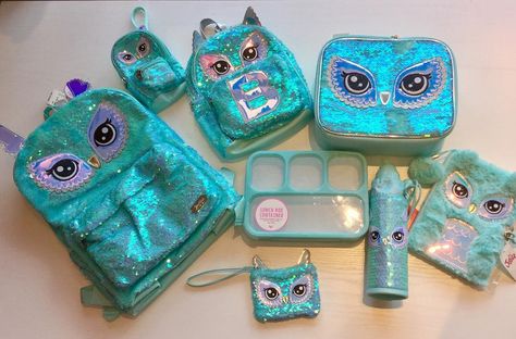 Obsessed with Owls💙 come check it out at your favorite store #Justice Obsesionado con Búhos 💙ve y visita tu tienda favorita #justice… Justice School Supplies, Justice Clothing Outfits, Justice Backpacks, Braid Styles For Girls, Girl School Supplies, Justice Accessories, American Girl Doll House, Cute Mini Backpacks, Doll Closet