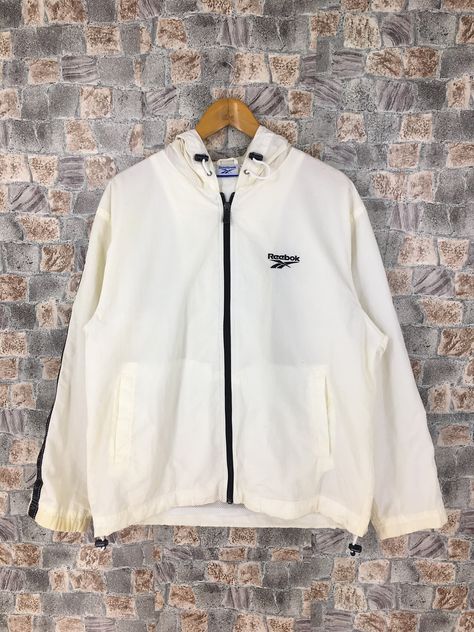 Reebok Windbreaker, Jordan Jackets, Sherpa Coat, Jordan Shirts, Adidas Windbreaker, Nike Windbreaker, Sleeveless Tee, Rock T Shirts, Parka Jacket