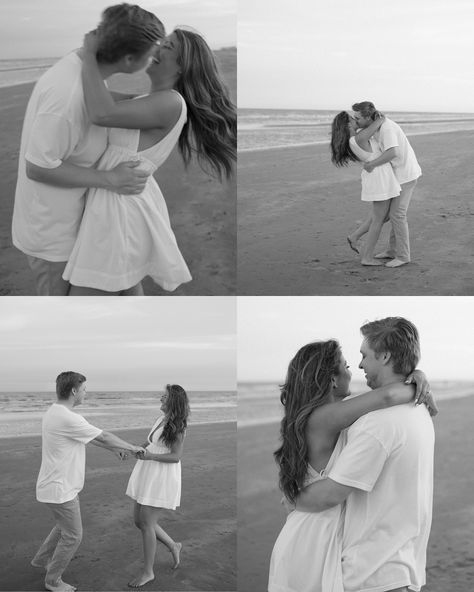 The most perfect beach date 🐚🌊☀️ Jasmine + Zach wanted something different for their engagement session, something that truly resonated with them. With her love for the beach and the water, Galveston was the perfect spot to bring those coastal vibes to life. Capturing their connection against the backdrop of the ocean felt like pure magic. Sometimes, the best moments happen when you follow your heart and choose what feels right for you. —— [Dallas engagement photo, Dallas wedding photograp... Engagement Photos Galveston, Galveston Engagement Photos, Engagement Photo Shoot Beach, Dallas Engagement Photos, Dallas Engagement, Beach Date, Coastal Vibes, Best Moments, Follow Your Heart