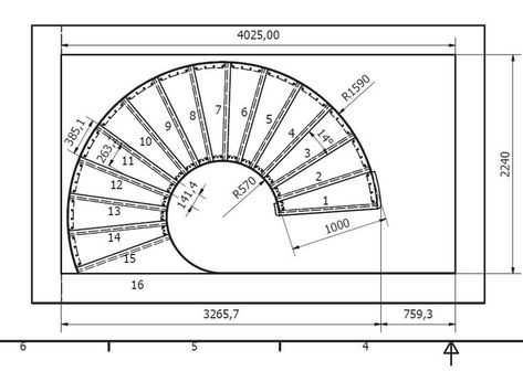 In this article, we explained about SEMI‐ROUND STAIR‐CASE calculation quantity survey. | volume of concrete | area of shuttering | LCETED Circle Stairs, Round Staircase, Spiral Staircase Plan, Curved Stairs, Round Stairs, Spiral Stairs Design, Staircase Styles, Stair Plan, Staircase Outdoor